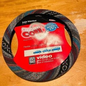 Bell Steering Wheel Cover Universal  Multicolor New Baja Blanket HyperFlex Core